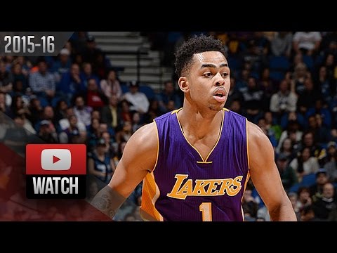 D'Angelo Russell Full Highlights at Timberwolves (2015.12.09) - 23 Pts