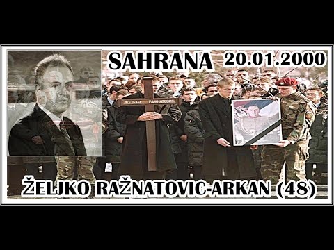 ŽELJKO RAŽNATOVIĆ-ARKAN -sahrana  20.01.2000