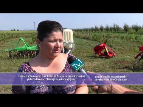 Dina Cristina Maria, Someşeni - Instalare Tânără Fermieră - Proiect Achizitie Utilaje Agricole