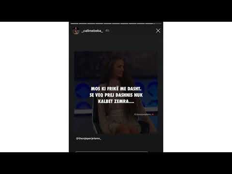 Ana i shpereh Fationit dashurin ne isnatagram per te! PERPUTHEN”