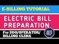 Electric bill Preparation on Ebilling: E-Billing Tutorial Electric bill Preparation on Ebilling: E-Billing Tutorial