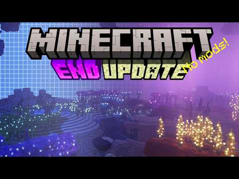 Making a Minecraft End Update with ONLY Command blocks!