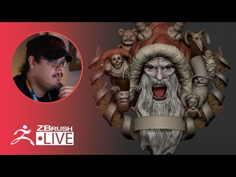 Enter the ZBHO Dojo: Krampus - Spicer McLeroy - ZBrush 2021.5