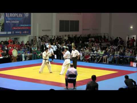 Fujii Yusuke - MinbuLatov Rashid 09.06.12 Чемпионат Европы KWU 2012