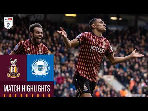 MATCH HIGHLIGHTS: Bradford City v Peterborough United