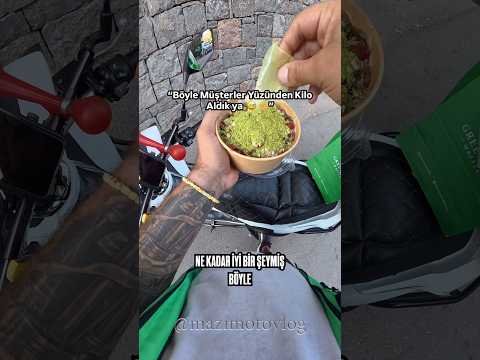 Kilo aldık ya 😅 #reels #shortvideo #keşfet #motovlog #viral #tiktok #fyp #kurye #waffle