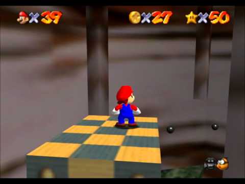 Super Mario 64 - Hazy Maze Cave - 100 Coins - 51/120