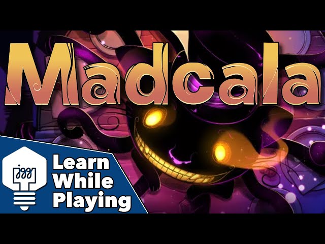 Madcala Board Game - Includes Tweedles & Caterpillar Expansion video thumbnail