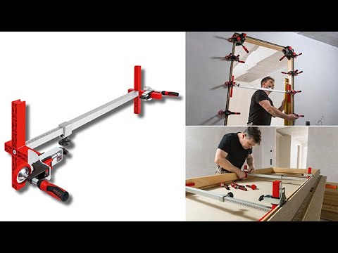 The door frame clamp TU – Easy to handle, and maintains the precise door frame dimensions  |  BESSEY