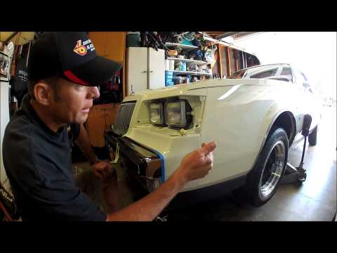 SPOOLFOOL'S FIBERGLASS FRONT BUMPER FILLER INSTALL