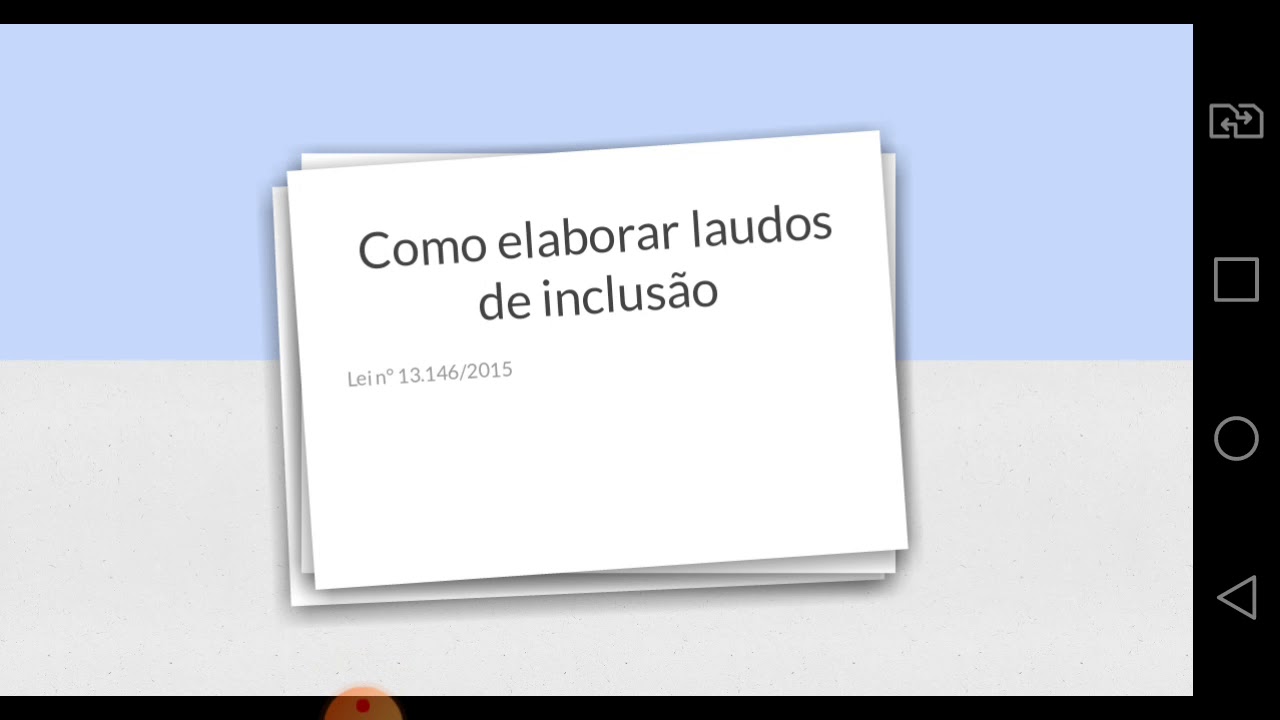 Como elaborar laudos de inclusão usando a CIF