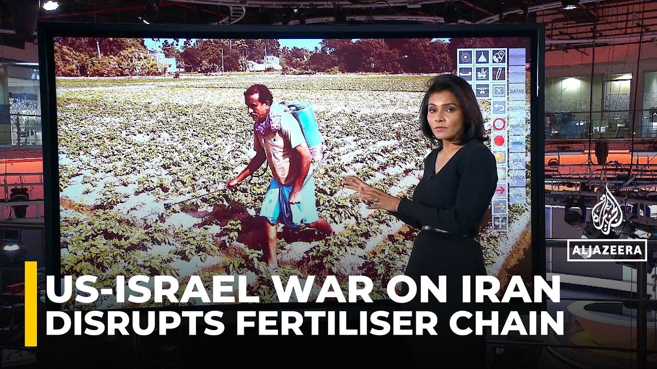 Iran war disrupts global fertiliser supplies, threatening food security