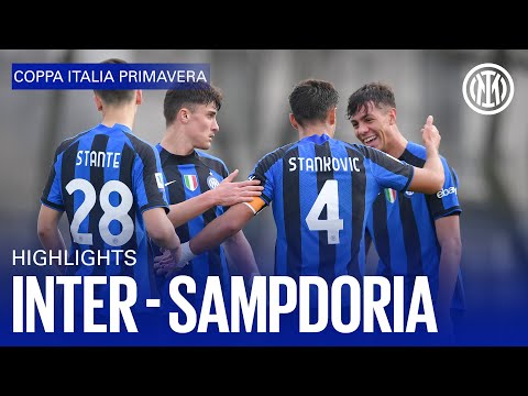 INTER 2-1 SAMPDORIA | HIGHLIGHTS | COPPA ITALIA UNDER 19 22/23 ⚫🔵🇮🇹