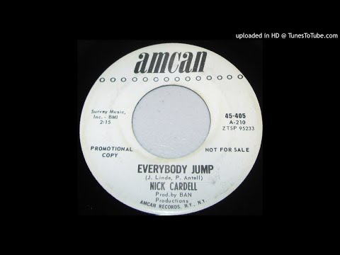 Nick Cardell-"Everybody Jump" 1964 ONE-SIDED Promo 45 ROCKER DANCER