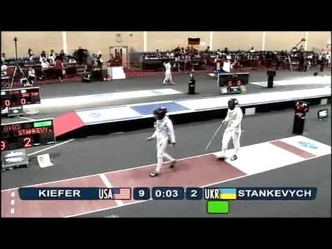 Belfast World Championships 2009 CWF - L32 - Kiefer USA v Stankevych UKR