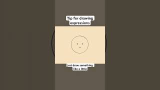 Quick TIP for DRAWING EXPRESSIONS 🖌️✨ #art #characterdesign #artist #animation