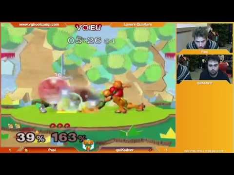 OMD#4 - Pasi (Fox) Vs. quiKsilver (Samus) - Losers Quarters - Melee