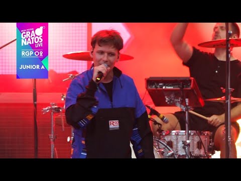 „Granatos live“ minia šėlo: atlikėjas „Junior A“ atliko populiariąją dainą