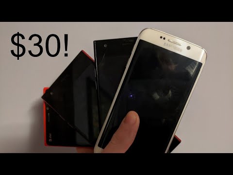 I bought 4 phones for $30!