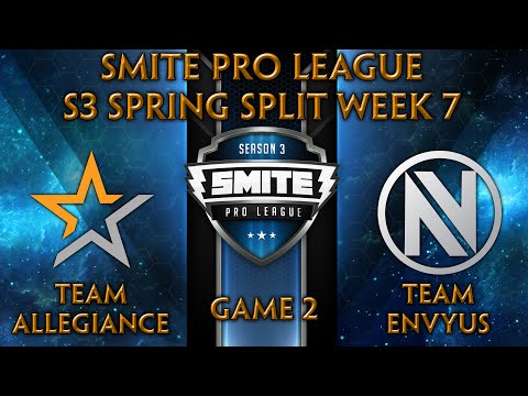 SPL S3 Spring Split Week 8 - Team Allegiance vs. Team EnVyUs (Game 2)