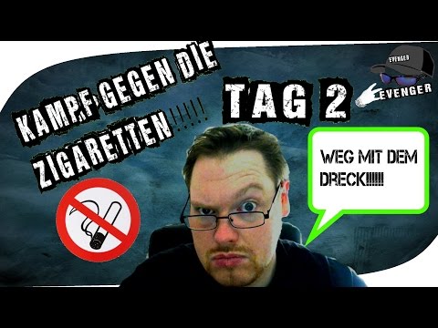 Der Kampf gegen die Zigaretten/#Videotagebuch Tag 2