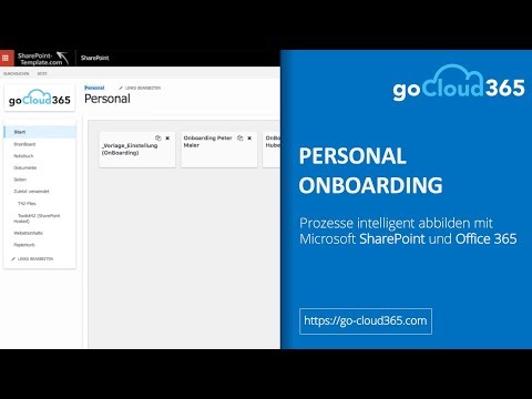 Personal Onboarding - Prozesse intelligent abbilden mit SharePoint und BrainBoard