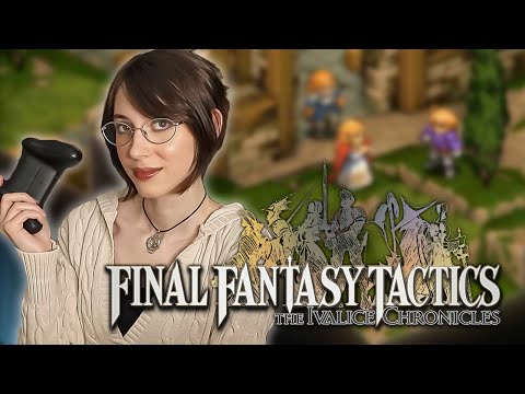 Playing the new Final Fantasy Tactics game (ty square enix!)
