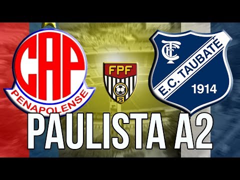 Penapolense X Taubaté | 20/01/2019 | Campeonato Paulista A2 2019 - Pes 2019