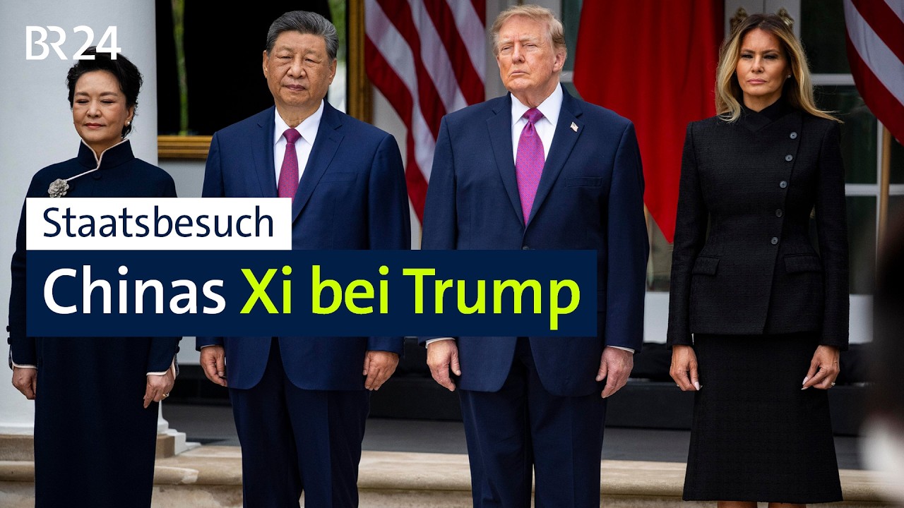 Staatsbesuch: Chinas Xi bei Trump | BR24
