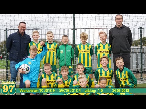 Voorschoten '97 JO13-9 - SVC'08 JO13-4
