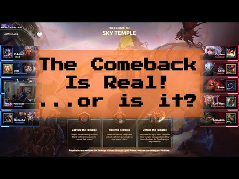 Heroes of the Storm - Falstad Offlane - Never Give Up!