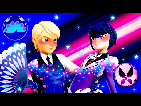 [Miraculous Ladybug S5] Argos & Mushishi NEW FULL TRANSFORMATIONS 🦚🦋 Felix x Kagami 💙💜