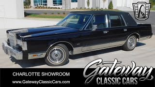 Video Thumbnail for 1988 Lincoln Town Car Signature