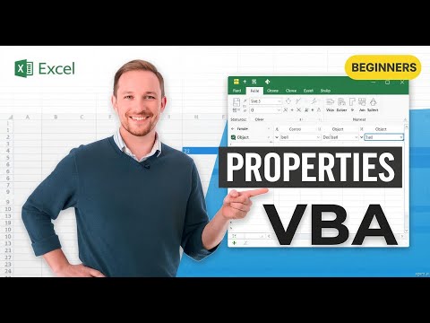 Properties in VBA | Understanding Control & Object Properties | Excel VBA for Beginners