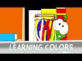 Learning Colors With Om Nom Robo Friend