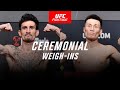 UFC Singapore: Ceremonial Weigh-In