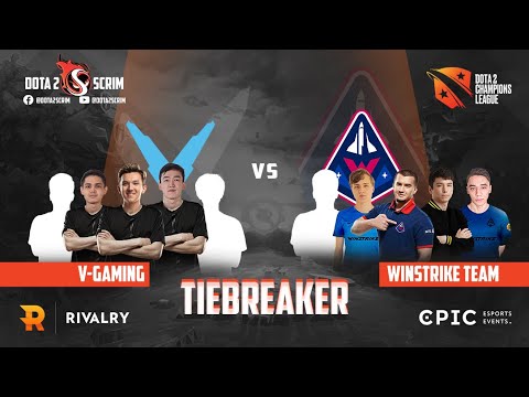V-Gaming vs Winstrike - Winline Dota 2 Champions League S7 - Tiebreaker - B01