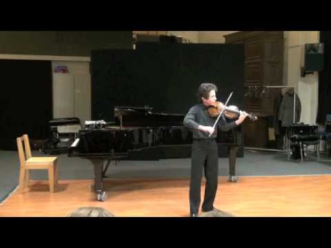Bach Partita No.3 , November 2012