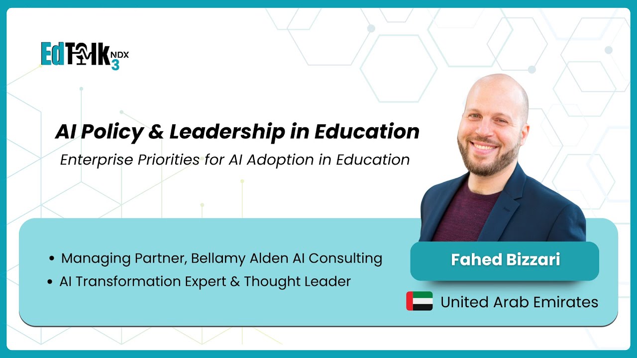 Enterprise Priorities for AI Adoption in Education with Hatem Radwan