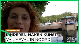 Van troep naar trots: kinderen maken kunst van gevonden afval in Noord
