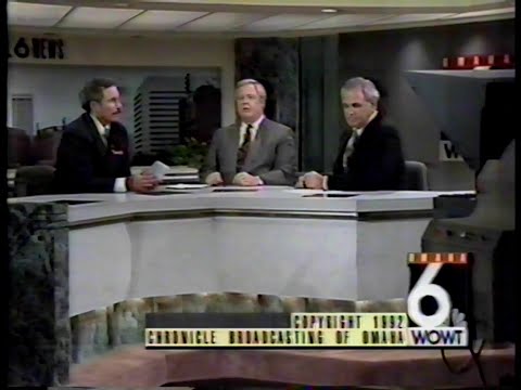 WOWT 6 Omaha - Channel 6 News at 6 closing - May 22, 1992