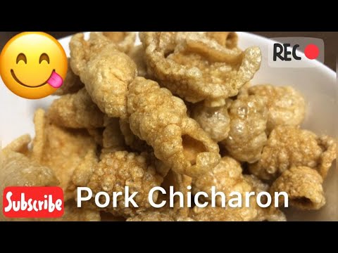 PORK CHICHARON - Filipino Chicharon (Fried Pork Rinds)Recipe #pinoyfood #chicharon #pinoyulam #pork
