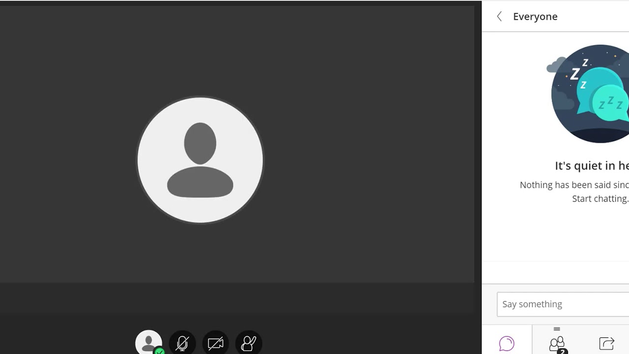 Blackboard Collaborate virtual classroom solution for distant learning.