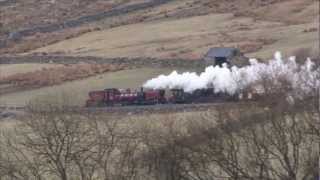 preview picture of video 'A Spring Trip on the WHR in the snow'