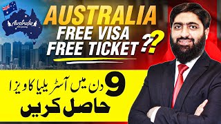 Get Australia Visa In Just 9 Days, Australia Work Permit Visa 2024, Jobs In Australia