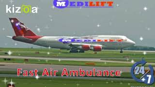 Pick Fast Air Ambulance Services in Kolkata with ICU Setup