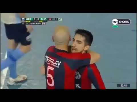 Gol de Lucas Bolo frente Hebraica