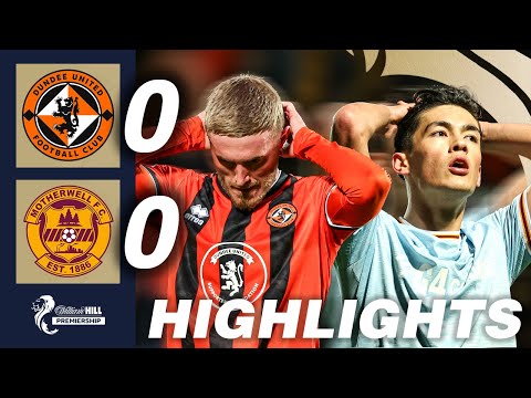 Dundee United 0-0 Motherwell | HIGHLIGHTS | William Hill Premiership