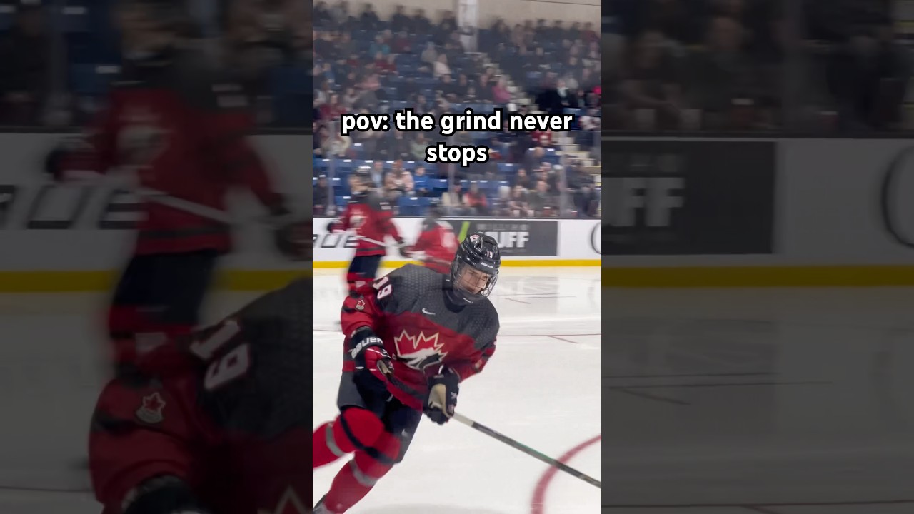 Young-player hockey training