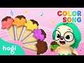The Colors Song (with Ice Cream) | Pinkfong Hogi Nursery Rhymes & Kids Songs